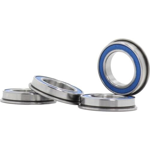 FUSHI F6802 2RS Bearings Blue Sealed 15x24x5 mm , ABEC-3 F6802RS Shaft Ball Bearing Parts For Hobby RC Car Truck , Pick of 4 Pcs