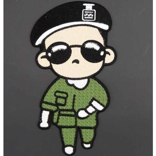 Scout Embroidery Patch Sticker Badge For Clothing Hat Bags Iron on Backing