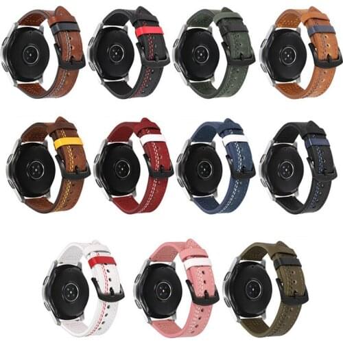 20mm 22mm Brand New Smart Watch Strap Suitable For Huawei Watch GT/2/Pro Strap Samsung Galaxy Watch Active/Gear Sport Bracelet