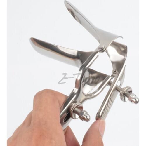 Sexy Stainless Steel Expansion Yam Vaginal Colposcopy Vaginal Dilator Speculum Anal Sex Toy Anal Speculum Mirror Anal Dilato