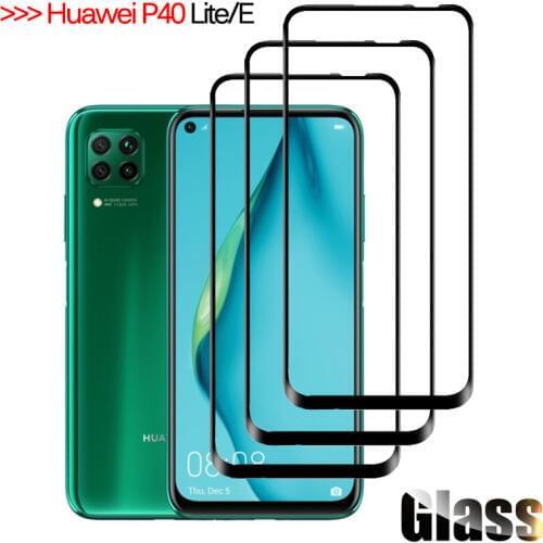1-3pcs pelicula, armor glass for huawei-p40lite-e tempered glass film p40 lite huawei p 30 lite protector huawei p 40 lite glass