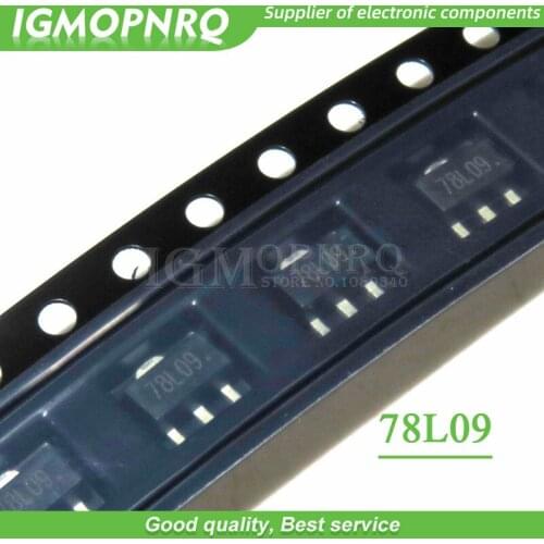 50pcs 78L09 SOT89 7809 9V Voltage regulator triode