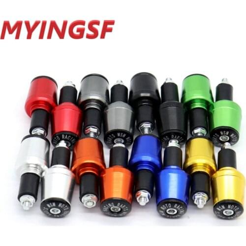 Motorcycle accessories 22MM Handlebar Grips Handle Bar Cap End Plugs For Honda Yamaha Suzuki Triumph Ktm Aprilia Ducati Benelli