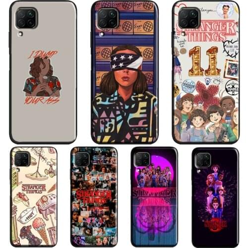 Stranger Things TV Case For Huawei P Smart 2019 Nova 5T P30 P40 P20 Pro Mate 10 20 Lite Honor 10i 8A 8X 9X