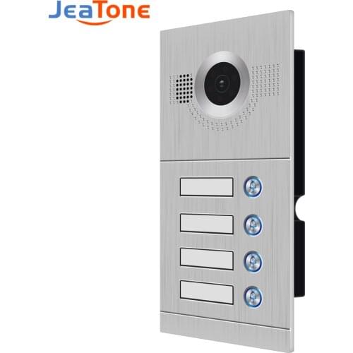 Doorbell Apartment Doorbell PoE SIP Night Version 100° Wild View Angle 720P Sensor Aluminuim Alloy Intercom 87214