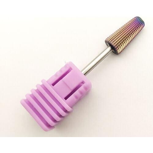 EasyNail Rainbow Carbide Millings Nail Drill Bit Electric Manicure Nail Rotate Burr Cuticle Pusher Nail File Polished Too