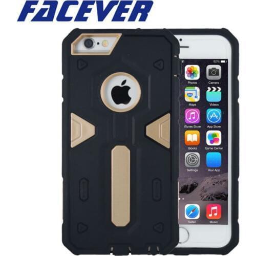 Dual Layer Hybrid Rubber Cell Phone Cases For Apple iPhone 6 6S 4.7 inch Heavy Duty Shock Proof Protective Cover Fundas