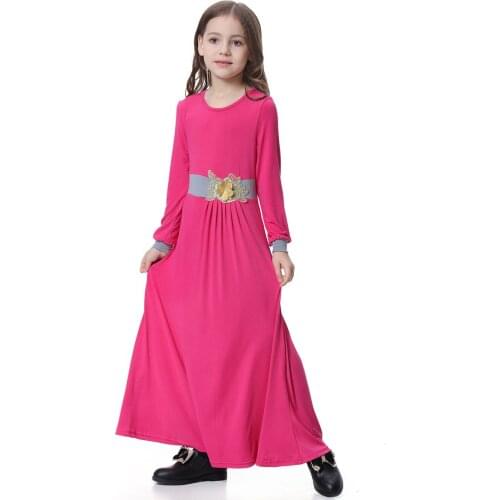 H1307 latest girls dress,long sleeve dress abaya,First class cloth and workmanship.comfortable muslim dress,fast delivery