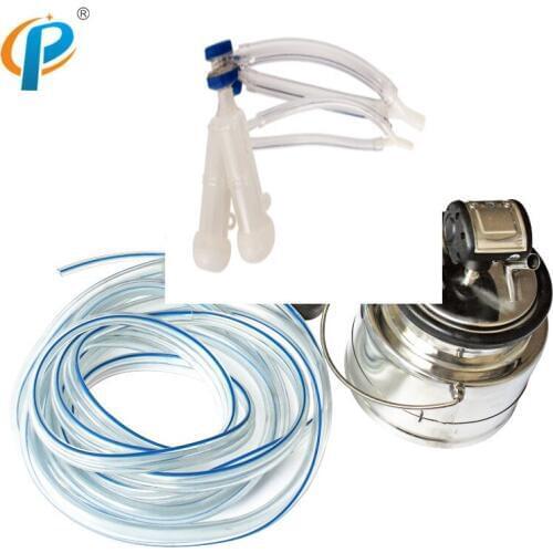 Goat Milking Bucket Group for Sheep Milking Machine with Stainless Steel 201 Milk Barrel