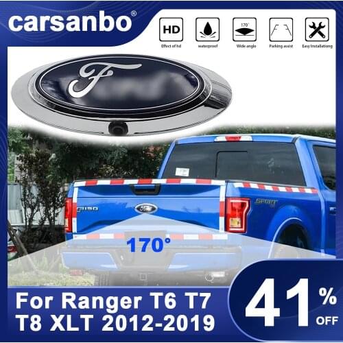 Suitable for 2012-2019 Ford Ranger T6 T7 T8 XLT Side View Camera Reversing System Rear View Camera With LOGO Parking Camera