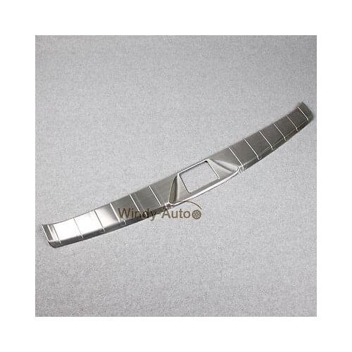 Fit For Subaru Forester 2015-2017 Stainless Rear Bumper Inner Sill Plate Trims