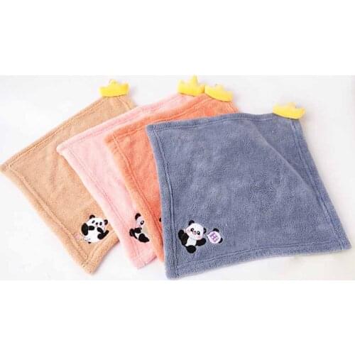 Bathroom Supplies Soft Hand Towel Super Absorbent Cloth Embroidery Handkerchief Face Towel Kitchen Towel Cleaning Cloth