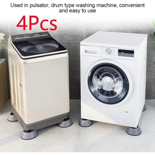 High Quality 4/12pcs/set Washing machine shock pads Non-slip mats Refrigerator Anti-vibration pad Quality Bathroom Accessories