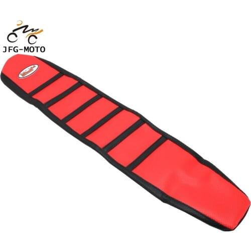 Motorcycle Rubber Striped Gripper Soft Seat Cover For GASGAS Gas Gas EC EX XC MC SM 125 200 250 300 450 EC250F EX250F MC250F