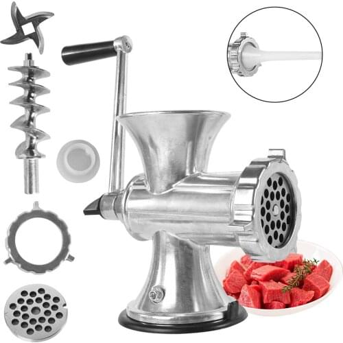 Manual Meat Grinder & Sausage Noodle Dishes Handheld Making Gadgets Mincer Pasta Maker Crank Home Kitchen Cooking Tools