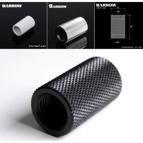 Barrow G1/4" 30mm Dual Female Thread Joint Fitting Connector TBZT-A30