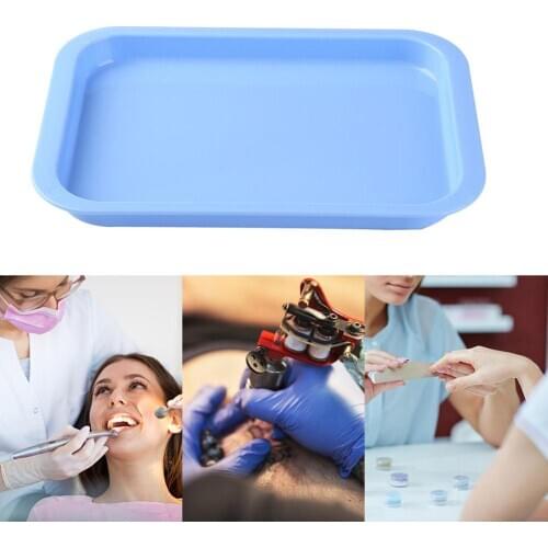 Dental Plastic Tray Endo Files Cleaning Stand Holder Autoclave Sterilizer Container High Capacity Tattoo Manicure Tool