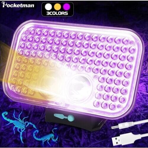 109 LED Best UV Light Purple Light headlamp LED UV Torch For Pet Clothing Food Fungus Safety Detection outdoor camping lamp