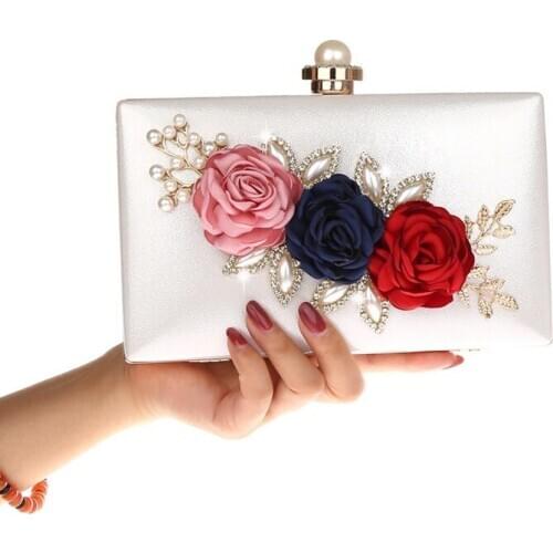 Ladies Velour Clutch Handbag Women Evening Bag Diamond Wedding Party Bag Women Purse Chain Women Messenger Bags Clutch WY179