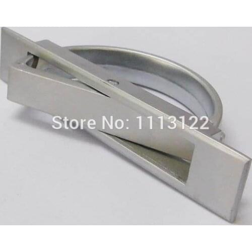 Cabinet Rotary Handle Hidden Handle Lock Matt Chrome Cabinet Handle PL005 LS513 LS519 handle 5 PCS