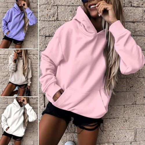 Hooded Tops for Women Winter Long Sleeve Loose Casual Oversized Coat Hoodies Sweatshirts Long Sleeve Loose Casual Oversized Coat