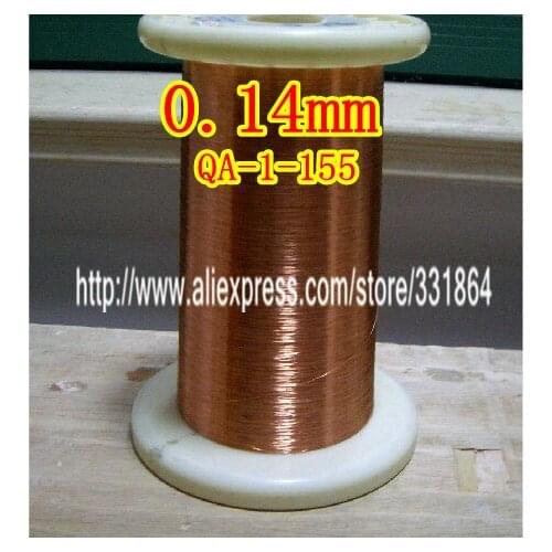 0.14mm *500m / pcs QA-1-155 Polyurethane enameled Wire
