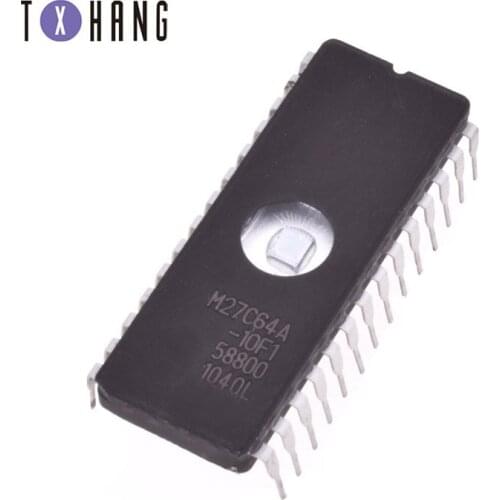 10pcs/lot M27C64A-10F1 M27C64A EPROM CDIP-28 IC NEW Goods in stock