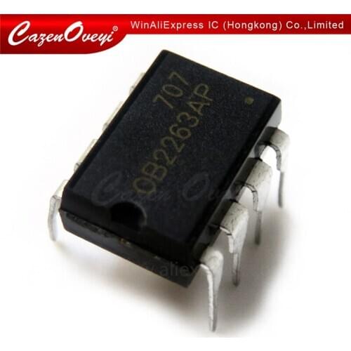 10pcs/lot OB2263AP OB2263 DIP-8 In Stock