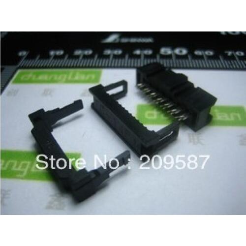 10pcs IDC FC-14 Connector 14 PIN Female Header 2.54 mm