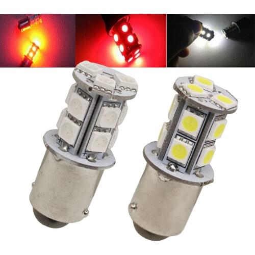 1156 13 SMD BA15S LED Bulb Lamp P21W R5W Turn Signal Reverse Lights Car Source Parking Light DRL Bulbs Free Shipping 2PCS/Lot