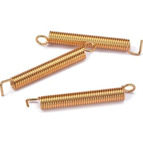 3pcs Golden Guitar Tremolo Bridge Mounting Springs Electric Guitar Parts