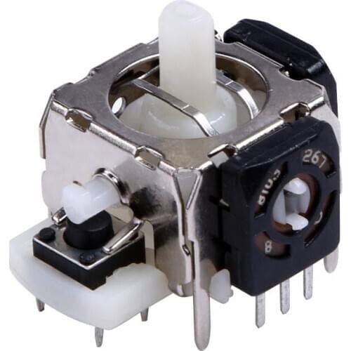 2PC New Replacement 3D Analog Button Joystick for Xbox-360-Wireless Thumb Controller-Green Ne Joystick Potentiometer