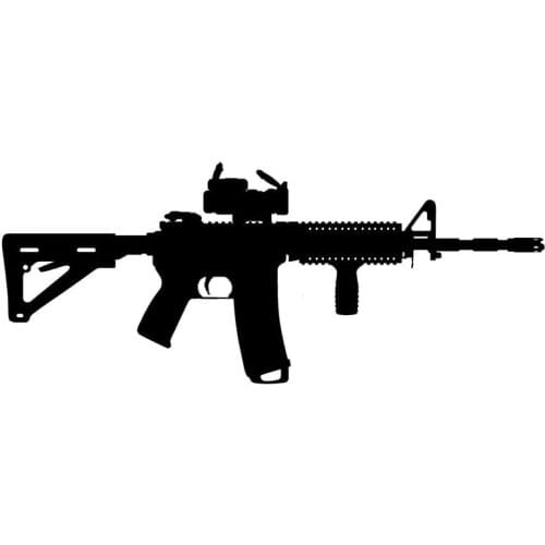 Automotive products M16 AR15 vinyl sticker Suitable for stussy car instagram usa 4x4 Decal
