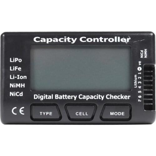 RC CellMeter-7 Digital Battery Capacity Checker For LiPo LiFe Li-ion Nicd NiMH Battery Voltage Tester Checking Cell Meter