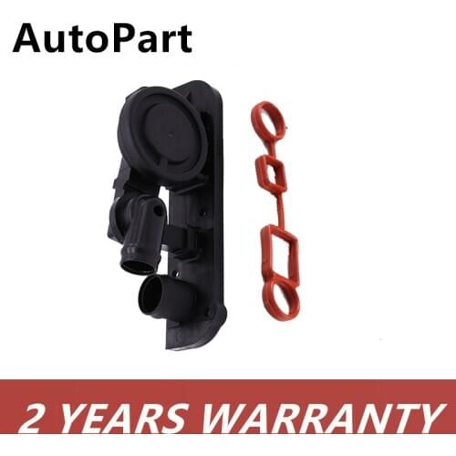 Engine PCV Crankcase Breather Pressure Control Valve Oil-Water Seperator For Audi A1 A3 A4 For VW Jetta Golf Passat 06F 129 101R