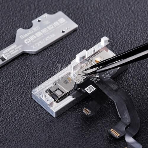 Qanli Dot Matrix Calibrator For iPhone X XS MAX XR Face Lattice Cable Precision Positioning Front Camera Repair Tools