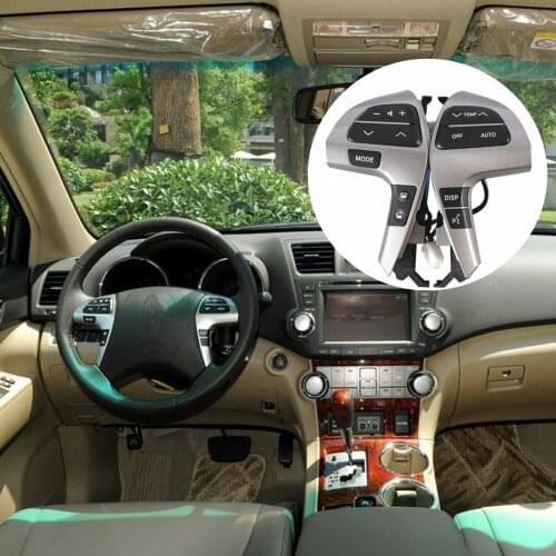 Auto Steering Wheel Audio Control Button Switch 84250-06180 8425006180 For TOYOTA HILUX VIGO COROLLA CAMRY HIGHLANDER INNOVA