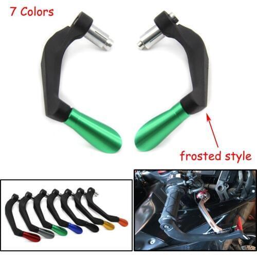 Hot sell Motorcycle 7/8" Brake Clutch Lever Guard Protectors or For Kawasaki Z250 Z300 Z650 Z750 Z800 Z900 Z1000 H2 H2R W800