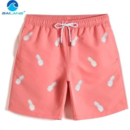 Gailang Brand Mens Swimming Boxer Trunks Swimwear Quick Drying Boardshorts Square Cut Bermuda Swim Surfing Brief Man Swimsuits