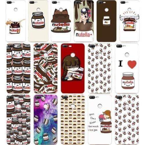 239H Tumblr Nutella Soft Silicone Tpu Cover phone Case for huawei Honor 9 Lite 10 p 9 10 lite