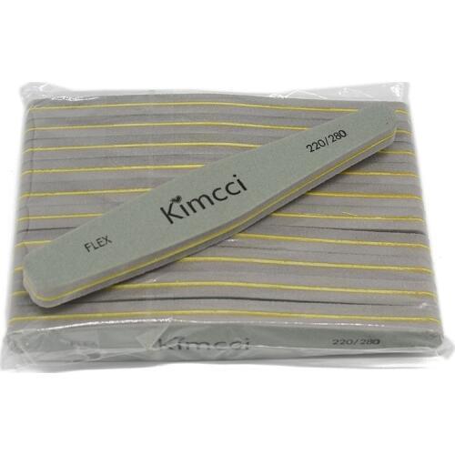 Best Selling 10pcs Kimcci Good Quality Nail File Manicure Tools Set Sponge Buffer EDGE 220/280 Nail Art Salon Manicure Supplies