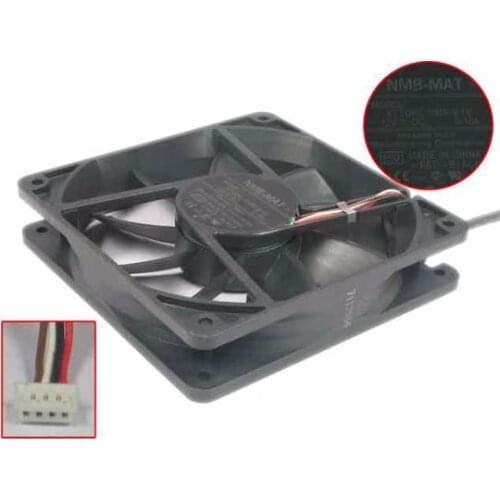 NMB-MAT 4710KL-04W-B16 E02 DC 12V 0.16A 120x120x25mm 4-wrie Server Cooling Fan