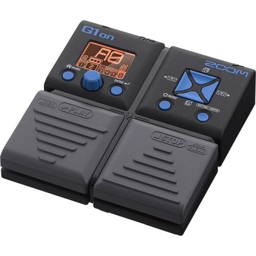 Original ZOOM G1ON Electric Guitar Multi Effector Processeur Stomp Pedale Guitar Effects Pedal
