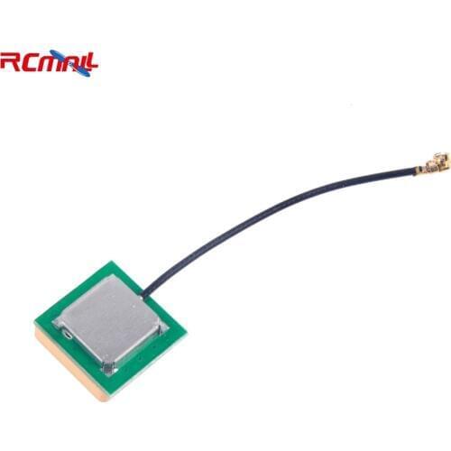 RCmall Passive GPS Antenna IPX uFL Extention Cable Navigation Wire 2dBi Gain 15x15x6mm FZ1546-01