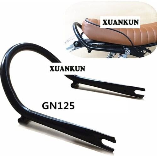 GN125 Motorcycle Retro-refitted Tail-wing U-tube 125 Tail-wing Armrest Tailstock Shelf