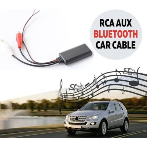Bluetooth Receiver Car Wireless Bluetooth Receiver Module AUX Adapter Music Audio Stereo Receiver For 2RCA Interface Vehicles