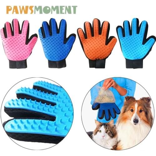 Pet Cleaning Hair Glove Remover Cat Shower Glove Dog Comb Lice Removal Dog Accessorie Grooming Brush for Golden Retriever