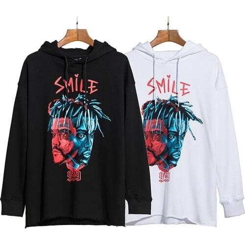 VLONE Hoodies Female Couple Loose Street Sweatshirts Hip Hop Trend Mens Cotton Casual Letter Printing V962
