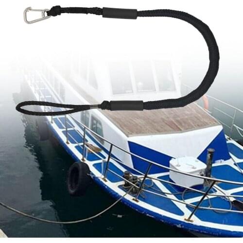 Boat docking rope stability Emulsion PE portable sturdy boat bungee jumping dock line bungee rope gadget suitable for ships