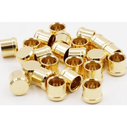 12 pcs Noise Stopper 24K gold Plated Copper RCA Plug Caps